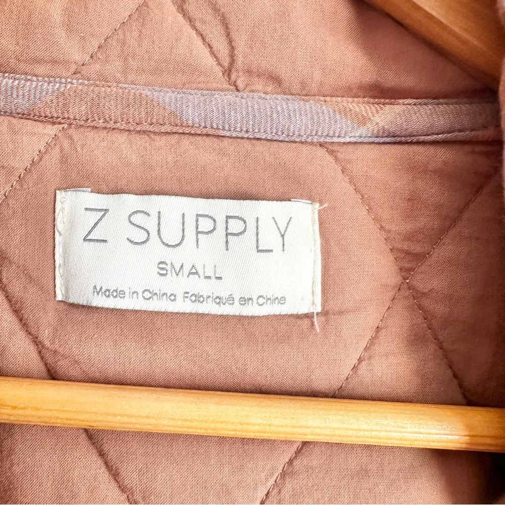 Z Supply Maya Plaid Quilted Women's Jacket